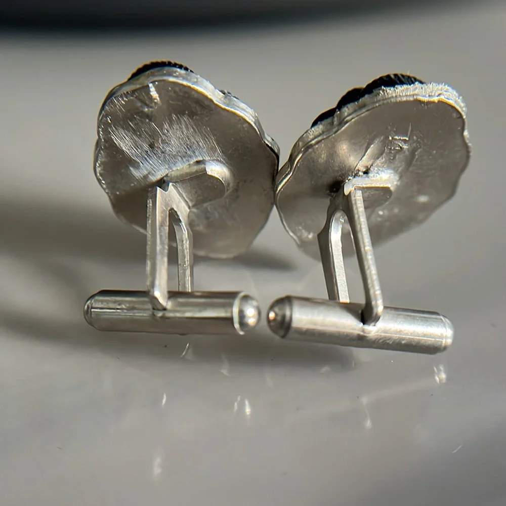 Selro Seleni Vintage Asian Face Cuff Links